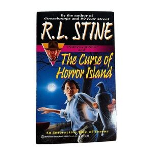 Indiana Jones and the Curse of Horror Island by R. L. Stine (1987, Mass Market)